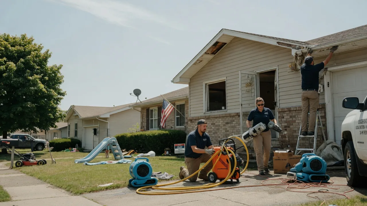 Water Damage Restoration in Bells, TX near me